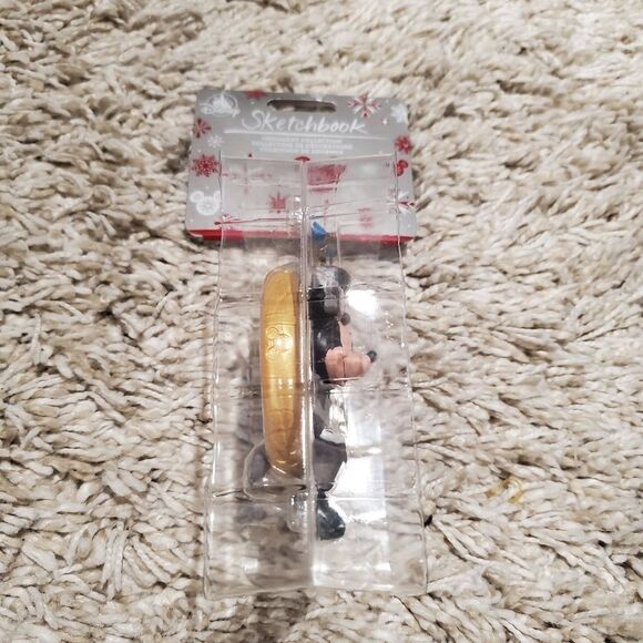 Disney Sketchbook Mickey Mouse Wedding Ring Hanging Ornament - Picture 6 of 11